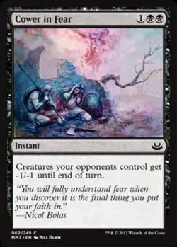 x1 Cower in Fear - Modern Masters 2017 - NM - MTG - Image 1