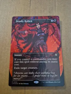 Deadly Rollick (Borderless) Commander Masters Foil - Image 1