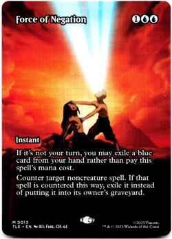 Force of Negation (Borderless) - [Avatar: The Last Airbender: Eternal-Legal] MTG - Image 3