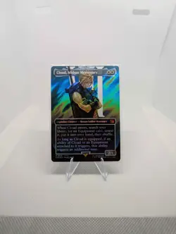 Cloud, Midgar Mercenary (Borderless) (Surge Foil) Final Fantasy | FF x MTG - Image 5