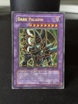 Yugioh Dark Paladin DMG-001 Secret Rare Limited Edition LP Condition - Image 1