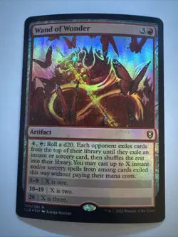 Wand of Wonder Commander Legends: Battle for Baldur's Gate Foil - Image 1