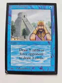 Magic the Gathering (MTG) Ancestral Recall International Edition MP - Image 1