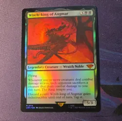MTG 1x Witch-king of Angmar x1 FOIL NM LTR Lord of the Rings 114 - Image 2