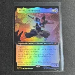 Sokka, Swordmaster (Extended Art Foil) Mythic MTG Avatar Eternal - Image 1
