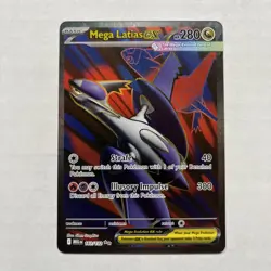 Pokemon TCG Mega Latias EX 163/132 Ultra Rare Mega Evolution Full Art Pack Fresh - Image 5