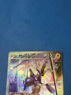 Pokemon TCG Miraidon ex 244/198 Special Illustration Rare Scarlet & Violet - Image 3