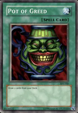 Pot Of Greed - SYE-040 - MP - YuGiOh - Image 1