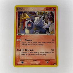 MISPRINT HOLO BLEED ENTEI 1/17 POP SERIES 2 PROMO MP POKEMON - Image 1