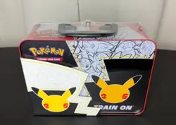 Pokemon 25th Anniversary Collectors Chest Lunch Box Tin TCG Sealed - Image 4