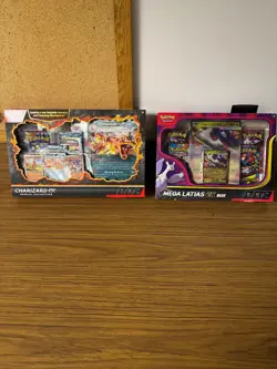 Pokemon EX special Editions Bundle featuring Charizard and Mega Latias - Image 1