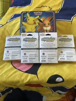 Pokemon TCG Sun & Moon Unbroken Bonds 3-Pack Hanger Box - Image 2