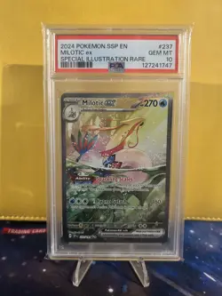 Pokemon Milotic EX Special Illustration Rare 237/191 Surging Sparks PSA 10 - Image 1
