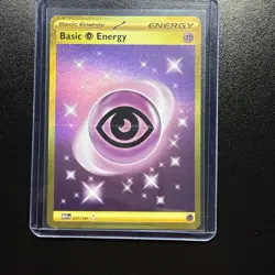 Basic Psychic Energy Gold Hyper Rare 207/165 Pokemon SV 151. #47 - Image 1