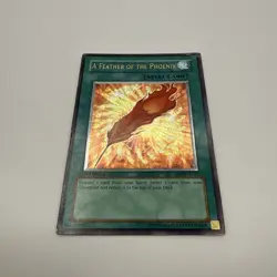 Yugioh A Feather of the Phoenix (UTR) FET-EN037 1st Edition HP - Image 1