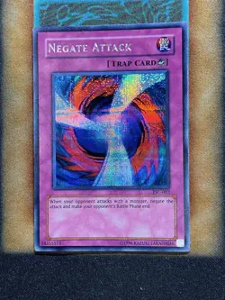 Yugioh Negate Attack TSC-003 Parallel Secret Rare HP - Image 1