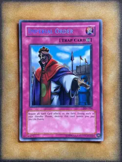 Yugioh Imperial Order PSV-104 Secret Rare 2012 Print NM - Image 1