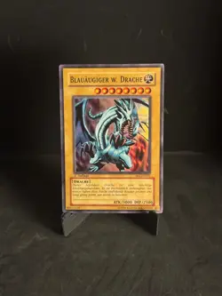 Yu-Gi-Oh Blauaugiger W. Drache SKE-DE001 Super Rare 1.Auflage yugioh - Image 1