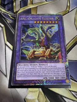 Yu-Gi-Oh! TCG ABC Dragon Buster QUARTER CENTURY SECRET RARE NM 1st Ed RA04-EN271 - Image 1