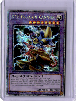 XYZ-Dragon Cannon (Alternate Art) (Quarter Century Secret Rare) Quarter Century - Image 1