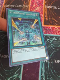 Yu-Gi-Oh! Sky Striker Maneuver - Jamming Waves! DASA-EN032 Secret 1st Edition NM - Image 2