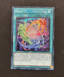 Heavy Polymerization MP24-EN150 Prismatic Secret Rare 1st Edition Yu-Gi-Oh! - Image 1