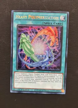 Heavy Polymerization MP24-EN150 Prismatic Secret Rare 1st Edition Yu-Gi-Oh! - Image 2