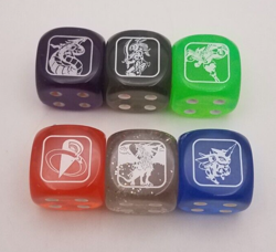 Yu-Gi-Oh! Battles of Legend Chapter 1 (BLC1) - 6 Dice Set - Image 1