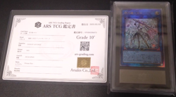 Sky Striker Ace Zero DUAD-JP049 PScR Prismatic Secret Duel Ad Yugioh ARS 10+ - Image 3