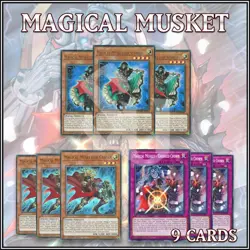 MAGICAL MUSKET DECK 9 Crooked Crown Caspar Starfire YuGiOh - Image 1