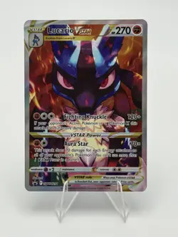 Lucario VSTAR SWSH291 SWSH: Sword & Shield Promo Cards Holo Pokemon TCG - NM - Image 1