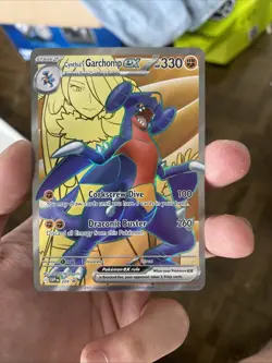Cynthia's Garchomp ex (#204) - Holo SV - Scarlet & Violet Promo Cards NM Pokemon - Image 1