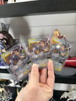 Pokemon Lucario and Melmetal GX SM Unbroken Bonds Card 120/214 3 Cards In Total! - Image 1