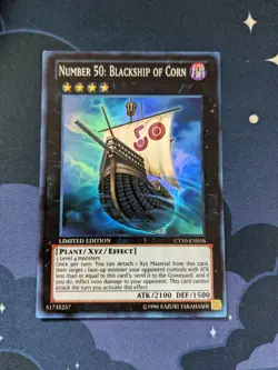 Number 50: Blackship Of Corn CT10-EN018 Super Rare Yu-Gi-Oh! Card Yugioh TCG NM - Image 1