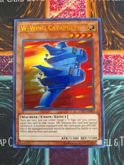 Yu-Gi-Oh! TCG W-Wing Catapult LCKC-EN083 Ultra Rare Unlimited Near Mint - Image 1