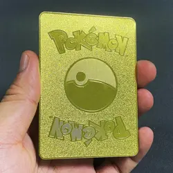 NEW Pokemon 10000point Metal Cards TCG Arceus VMAX Golden Pokemon Gifts - Image 2