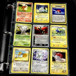 Pokemon Collection Mixed 🔥 Lot of Cards w/ Binder Pages Umbreon EX - Image 1