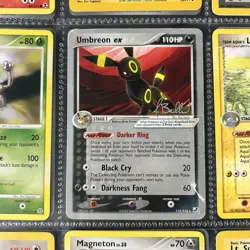 Pokemon Collection Mixed 🔥 Lot of Cards w/ Binder Pages Umbreon EX - Image 5