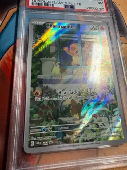 Charmander - 044 (Pokemon Center Exclusive) Scarlet & Violet Promo Cards PSA 7 - Image 3