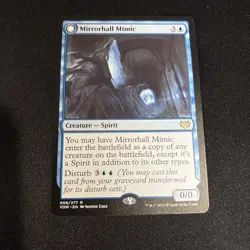 MTG Innistrad Crimson Mirrorhall Mimic Ghastly Mimicry 068/277 R VOW EN R Card - Image 1