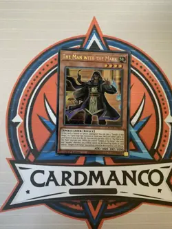 YUGIOH The Man With The Mark MZTM-EN001 Secret Rare 1ST ED - Image 1