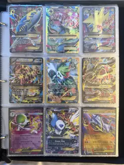 Pokemon Binder Lot Collection 150+ Cards Big Hits, XY, Mega, Team Rocket, Holo - Image 1