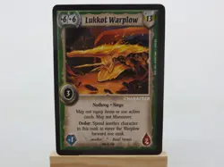 WARLORD Saga of the Storm CCG Nothrog Character Card LUKKOT WARPLOW 116/158 - Image 1