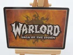 WARLORD Saga of the Storm CCG Dwarf Character Card HYMN OF KOR 13/78 - Image 2