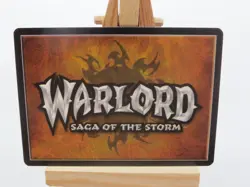 WARLORD Saga of the Storm CCG Weapon Item Card WAR MACE 74/78 #1070 - Image 2
