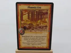 WARLORD Saga of the Storm CCG Action Card PHOENIX FIRE 51/78 #1127 - Image 1