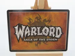 WARLORD Saga of the Storm CCG Weapon Item Card WAR MACE 74/78 #1072 - Image 2