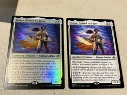 2 x mtg Haliya Guided by Light, 1 is foil, Edge of Eternities, unplayed - Image 1