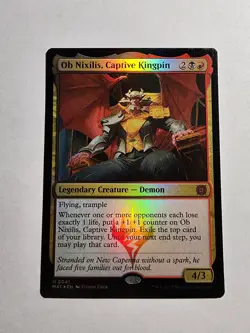 Ob Nixilis, Captive Kingpin March of the Machine: The Aftermath Foil - Image 1