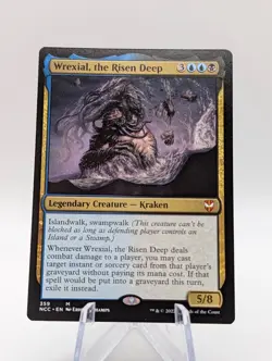 Magic the Gathering | Wrexial, the Risen Deep | Non Foil | NM/LP - Image 1
